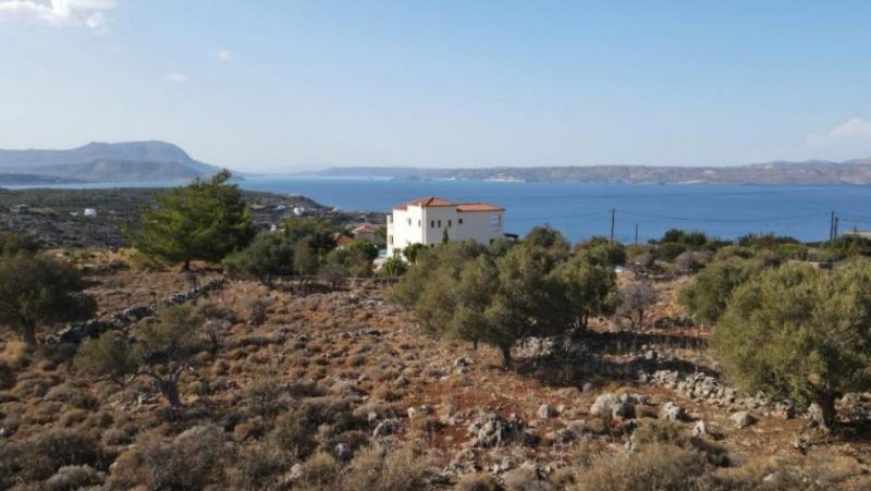 Kokkino Chorio Kreta, Kokkino Chorio: Grundstück in fantastischer Lage zum Verkauf in Kokkino Chorio mit Baugenehmigung Grundstück kaufen